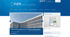 Desktop Screenshot of fuen.org